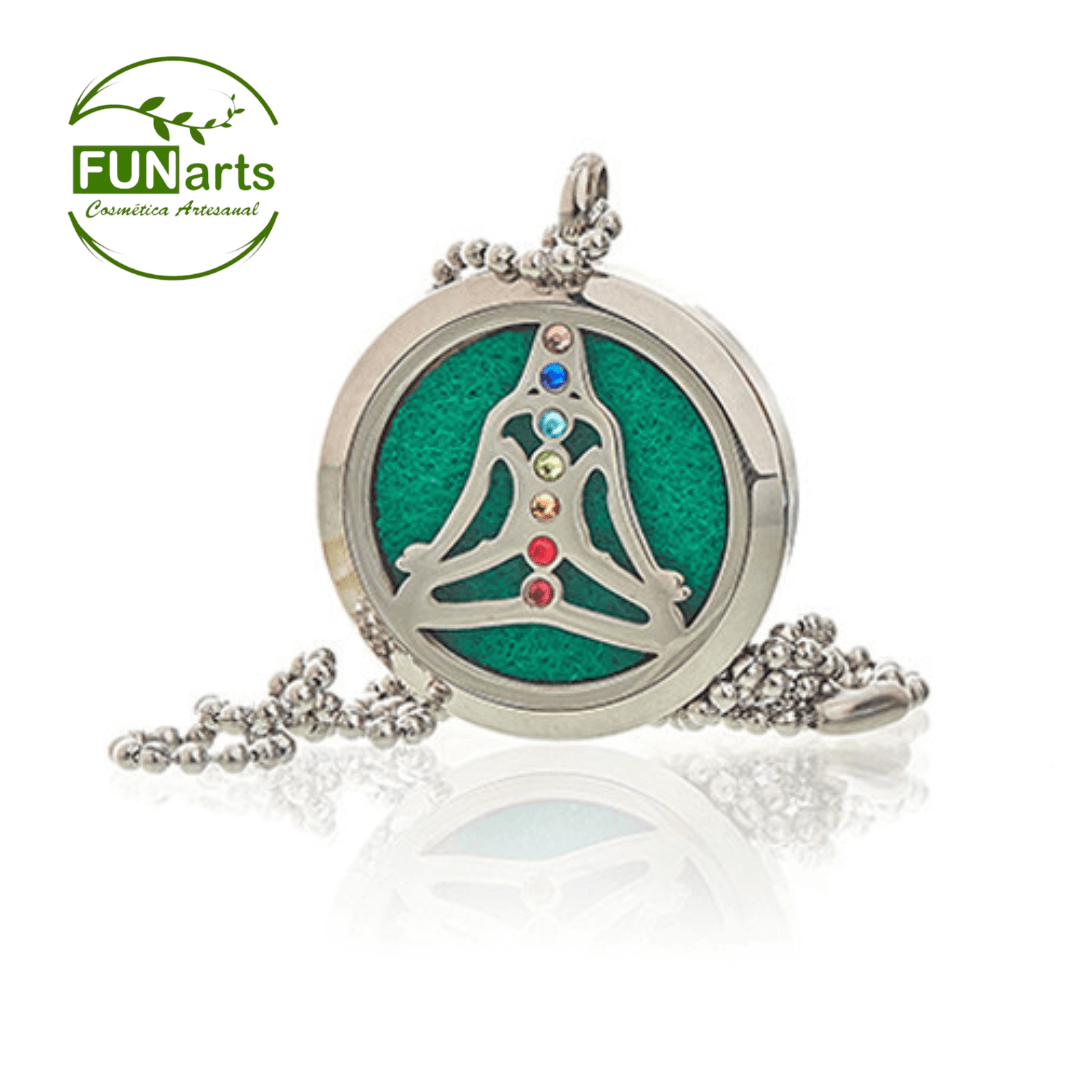 Colar De Aromaterapia Chakra da Ioga