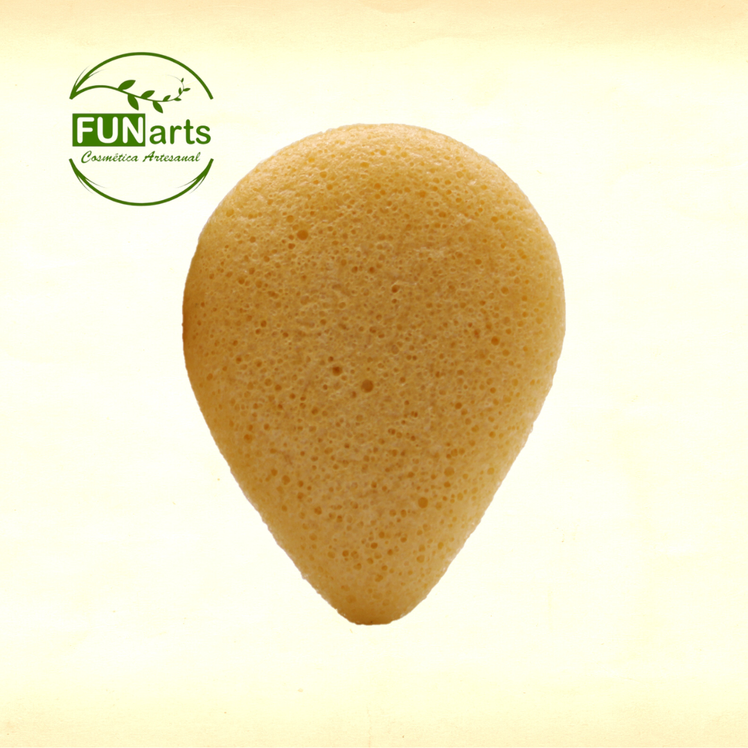 Pack 2uni. Esponja Konjac - Cúrcuma - Antirrugas