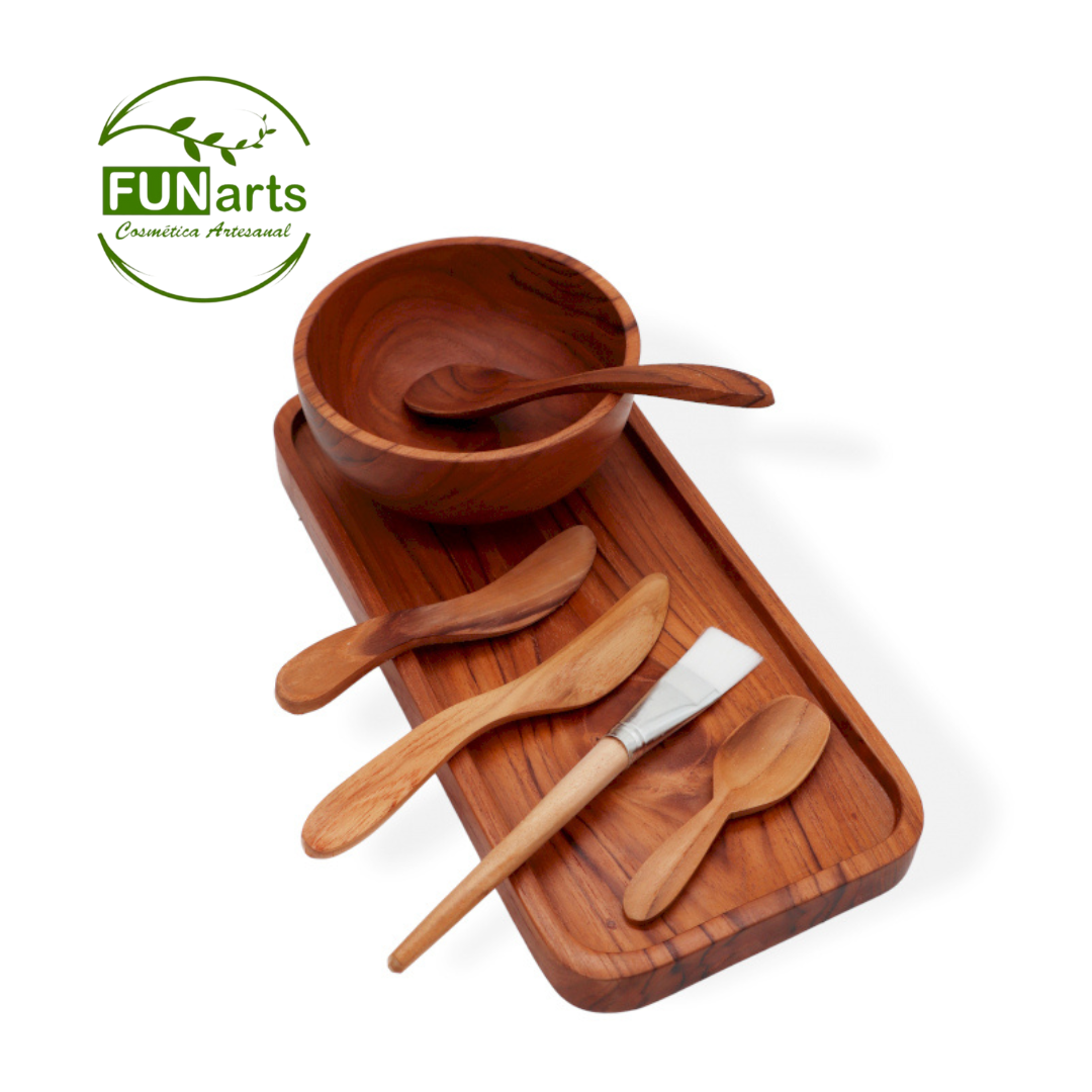 Kit de Aplicação de Argila / Cera